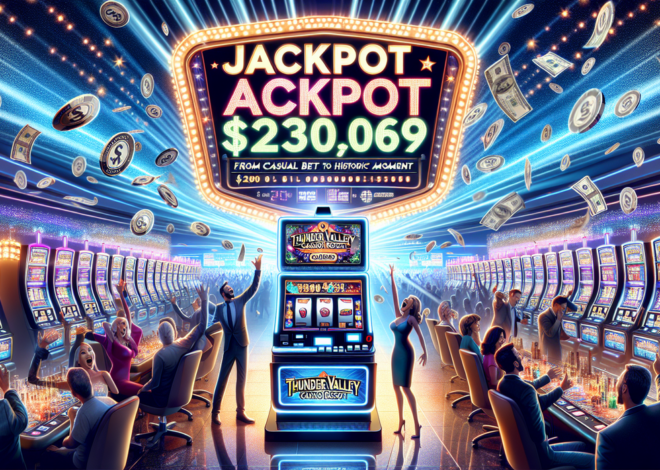 Taruhan $10 Berbuah $230K di Thunder Valley – EMO78 News