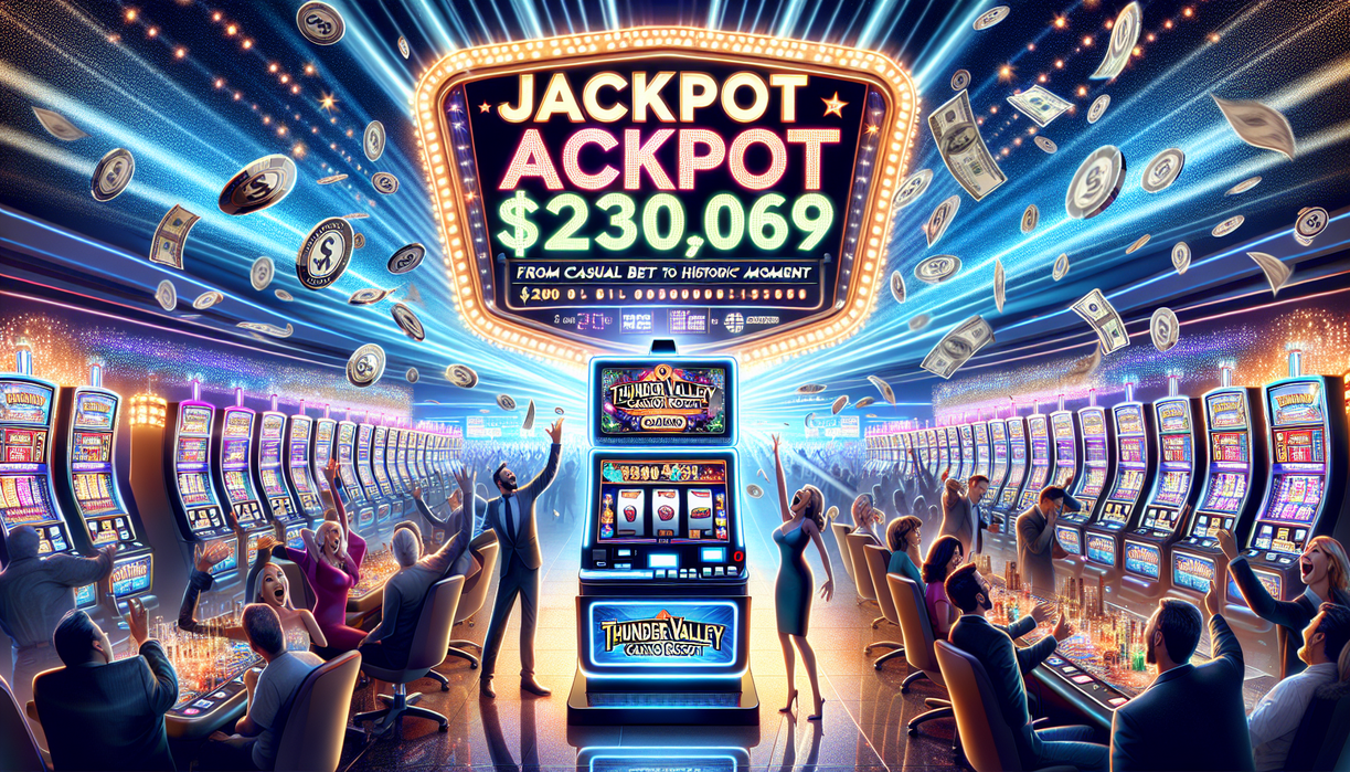 Taruhan $10 Berbuah $230K di Thunder Valley – EMO78 News