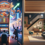 alt_text: "Slot jackpot Dragon Link berdampingan dengan desain rumah minimalis di EMO78 News."