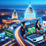 alt_text: Diskusi di Washington D.C. terkait legalisasi kasino online diberitakan oleh EMO78 News.